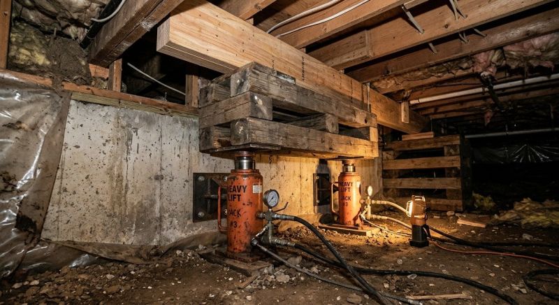 Foundation Jacking in Sarasota, FL