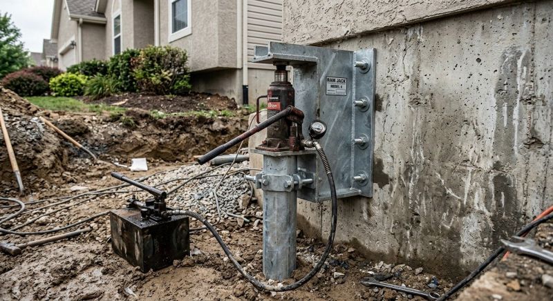Foundation Pier Leveling in Tampa, FL