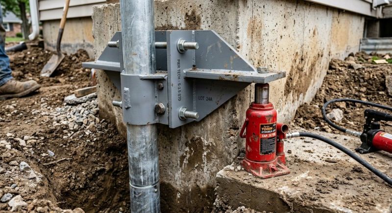 Foundation Pier Leveling in Fort Collins, CO