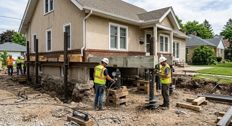 Foundation Releveling in Columbus, OH