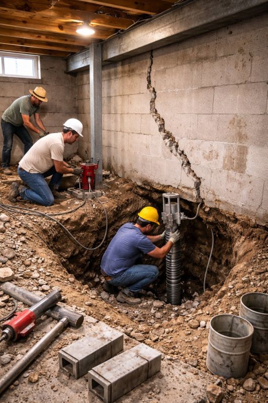 Foundation Structural Repair in Fort Collins, CO