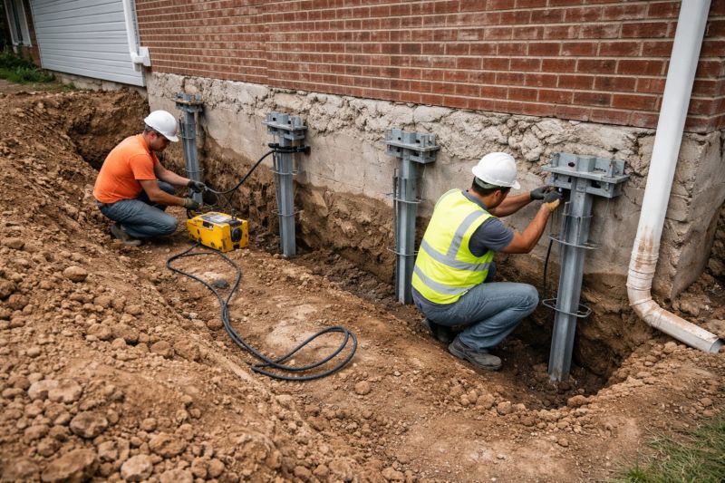Helical Piers Installation in Fort Collins, CO