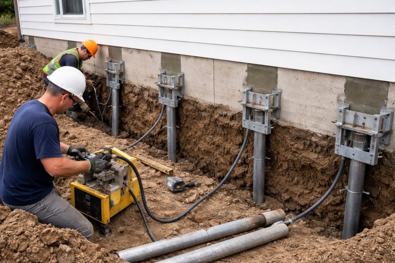Helical Piers Installation in Tampa, FL