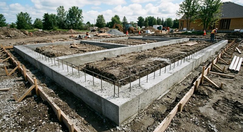 House Footing Construction in Columbus, OH