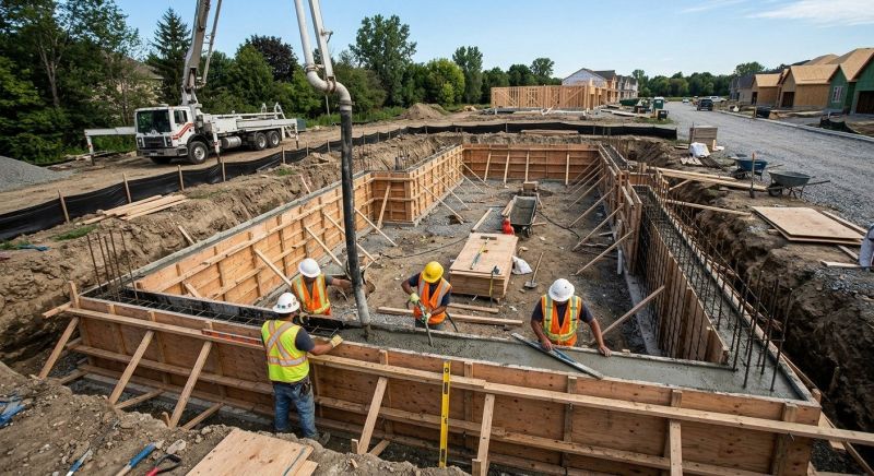 House Foundation Installation in Greenville, SC