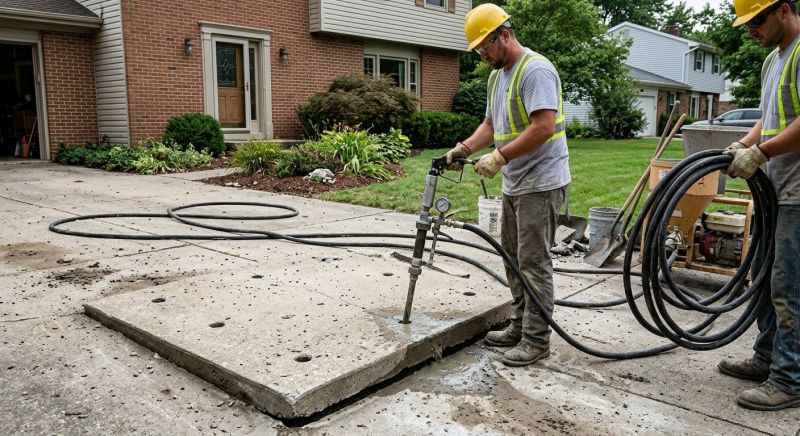 Mudjacking in Columbus, OH