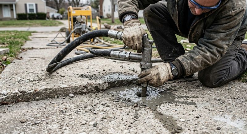 Mudjacking in San Antonio, TX