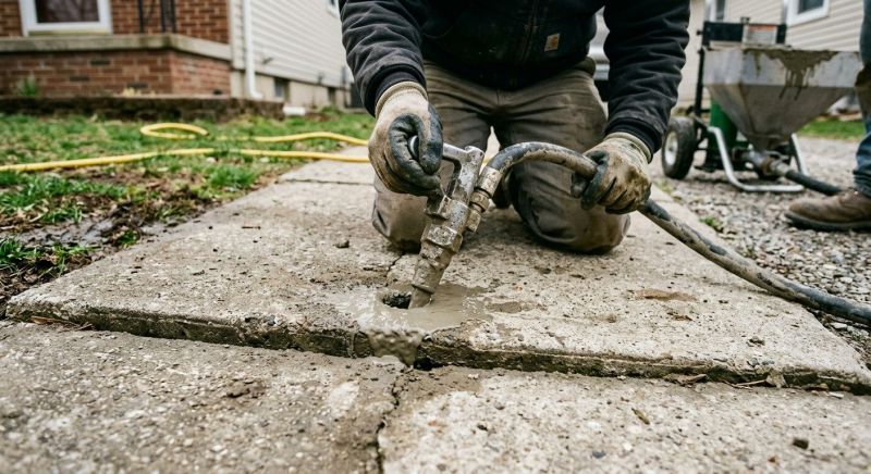 Pavement Leveling in Des Moines, IA