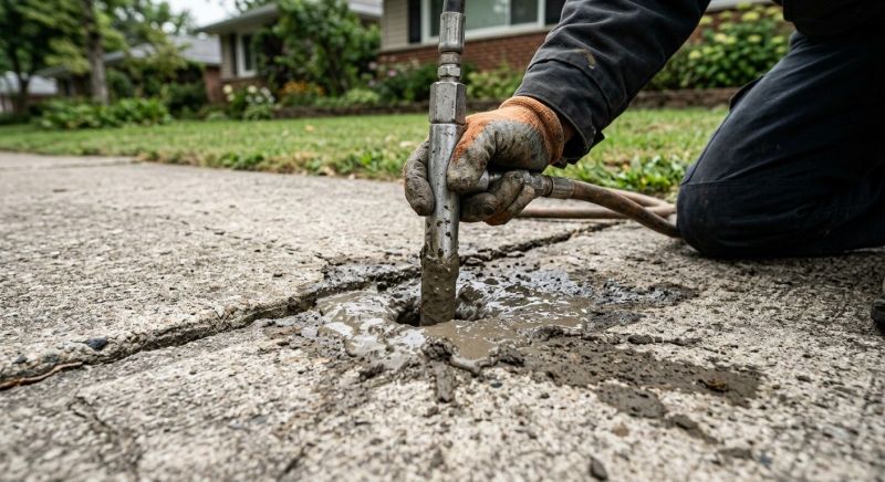 Sidewalk Leveling in San Antonio, TX