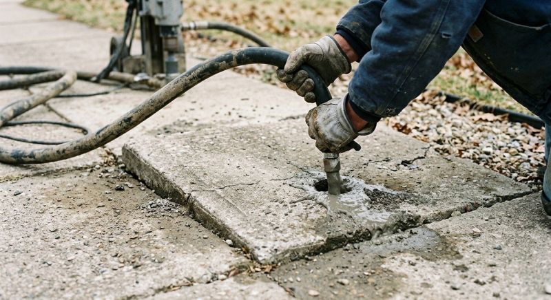 Sidewalk Leveling in San Antonio, TX