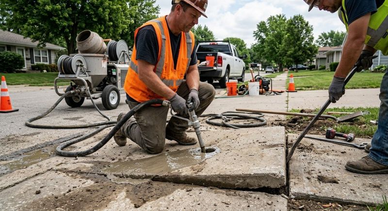 Sidewalk Raising in Denver, CO