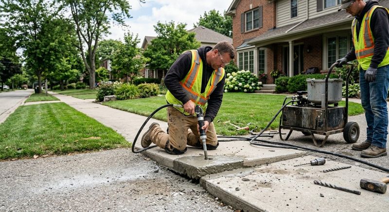 Sidewalk Raising in Denver, CO