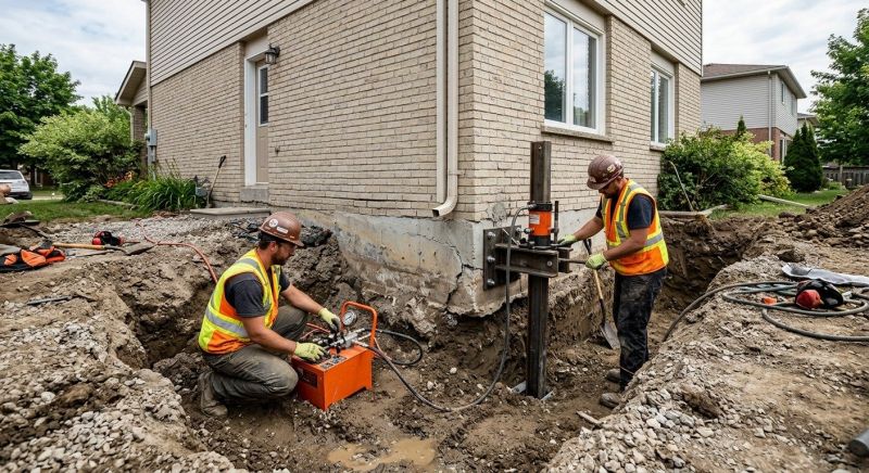 Sinking Foundation Lifting in Tampa, FL