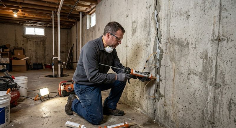 Structural Crack Repair in Columbus, OH