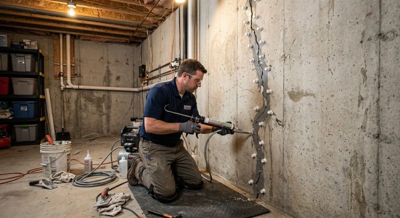 Structural Crack Repair in Columbus, OH
