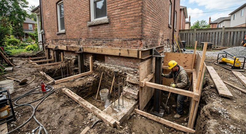 Structural Underpinning in Columbus, OH