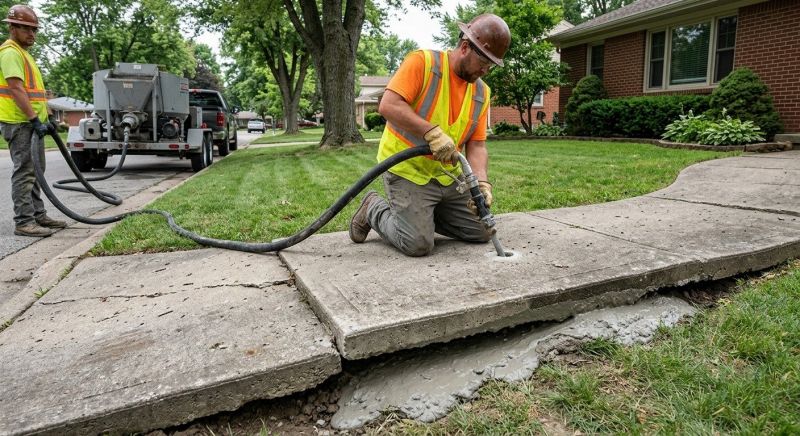 Walkway Leveling in Denver, CO